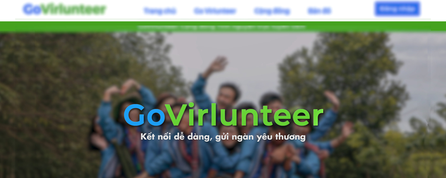 UEH Student Activity Series: Launching GoVirlunteer Online Volunteer Portal - Easily Connecting, Sending Thousands of Love!
