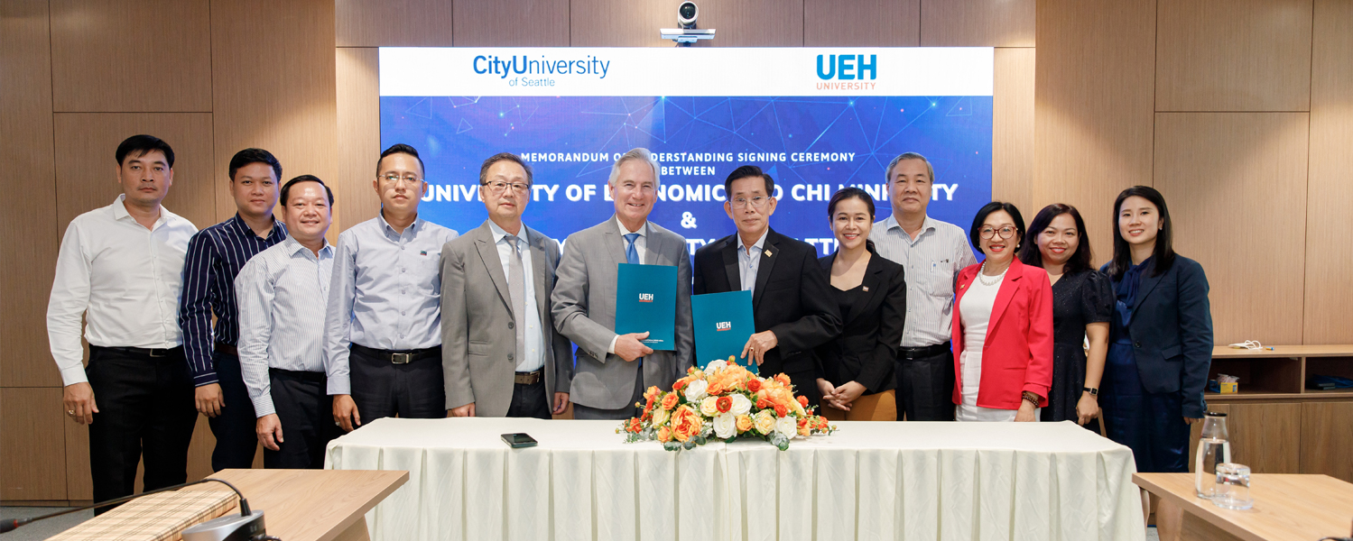 The Ceremony Of Official Handover Of The Memorandum Of Understanding Between Ueh And City University Of Seattle, Us