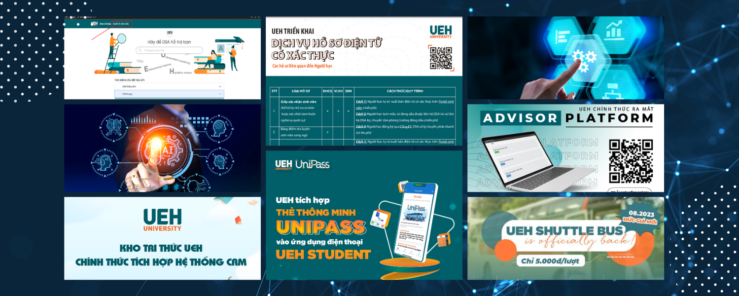 Accelerating on a sustainable journey, being ready for new goals to improve the service quality towards UEH learners

