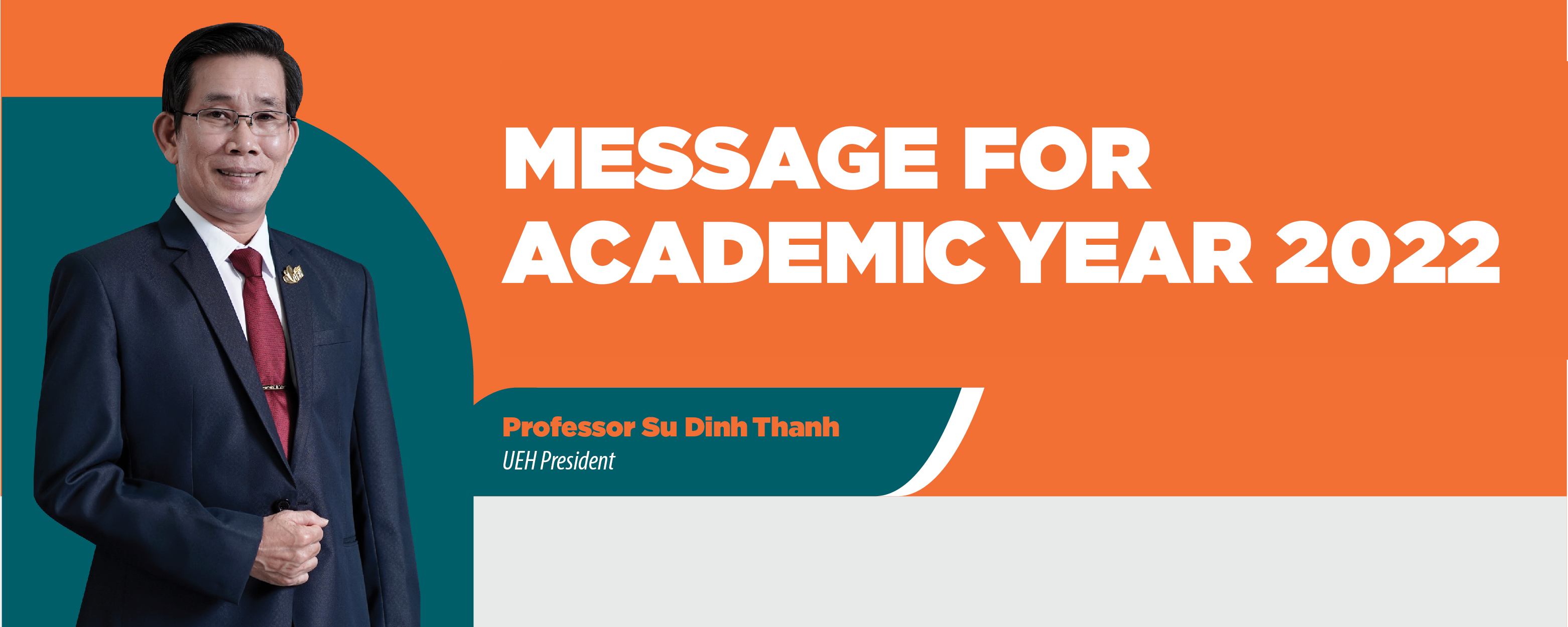 Message for Academic Year 2022 