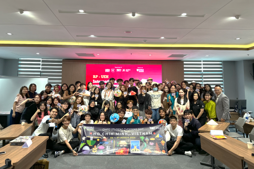 The International Exchange Workshop on ArtTech organized by UEH and Republic Polytechnic Singapore